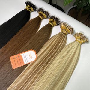 Extensions de cheveux nano kératine à extrémités très épaisses de haute qualité à vendre vendeur en gros du Vietnam - Product Image 5