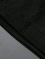 Sweat-shirt à capuche noir pour homme avec fermeture éclair, décoré de strass, motif Jésus, style streetwear hip-hop, nouveau style tendance
