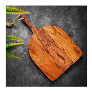 Planche à découper en bois naturel écologique, design classique fait main, durable, antidérapante, passe au lave-vaisselle, disponible - Product Image 6