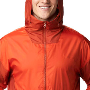 Chaqueta Bomber Deportiva de Lona para Hombre con Capucha, Ligera, Impermeable, Transpirable, con Cremallera Frontal, Cortavientos de Primavera para Estilo Urbano - Product Image 5