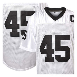 Camisetas de Rugby Personalizadas al por Mayor con Logotipo, Unisex, Tallas Grandes, 100% Poliéster, Retro, Nombre del Equipo de Fútbol Americano, Cowboys, Conjunto en Blanco - Product Image 6