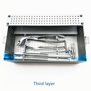 Juego de Instrumentos Quirúrgicos Ortopédicos Veterinarios para Extremidades Inferiores, Set de Clavos para Fracturas de Huesos de Fémur y Tibia de Fragmentos Grandes, Acero Inoxidable - Product Image 3