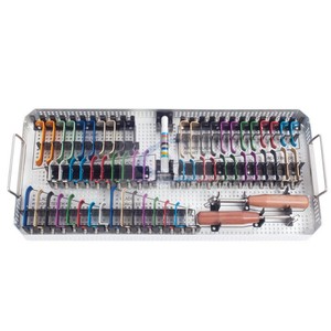 CLASTY INSTRUMENTS Ensemble d'instruments chirurgicaux orthopédiques en acier inoxydable, outils manuels de classe I de qualité médicale pour chirurgie spinale, réutilisables - Product Image 5