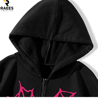 Nouveaux sweats à capuche pour hommes tendance, sweats à capuche pour hommes avec motif de mâchoire de requin, veste unisexe à fermeture éclair intégrale, sweats à capuche pour garçons