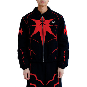 WholeslaPremium Quality Custom Graphic Print Windbreaker <b>Jackets</b> <b>Men's</b> Streetwear Windbreaker Abstract Designer <b>Jacket</b> for <b>men</b> - Product Image 3