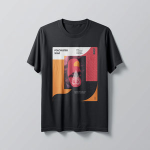 Camiseta de Cuello Redondo de Algodón y Poliéster, Manga Corta, Básica, con Personalización OEM ODM - Product Image 2