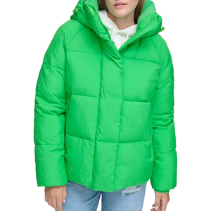Chaqueta de Burbuja para Mujer con Logotipo Personalizado, Abrigo Acolchado Cálido de Invierno, con Capucha, Resistente al Viento y al Agua, para Uso en Exteriores - Product Image 1