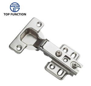 Bisagra Sólida de Acero Inoxidable de 35 mm para Puertas de Gabinetes sin Marco, Ángulo de Apertura de 90°, Operación Diaria Confiable, Supermercado - Product Image 1