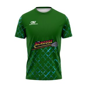 Camiseta Deportiva Personalizada con Nombre y Número del Equipo en Cualquier Color, 100% Poliéster, Sublimación Completa, Fabricante de Camisetas de Lacrosse, MOQ Bajo - Product Image 1