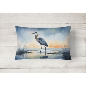 Blue Heron Barely Lit Sky Interior/Exterior Cojín Lavable Bird Sofá Cama Patio Blue Heron Barely Lit Sky - Product Image 2