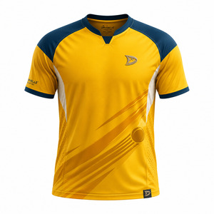 Maillot de cricket en gros pour hommes, respirant, en maille polyester, personnalisable, pour l'entraînement et les tenues d'équipe - Product Image 2