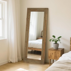 Mango Wood wooden <b>wall</b> <b>mirrors</b> and <b>mirror</b> frames OEM Custom Wholesale | Aqdus Saleem India - Product Image 2