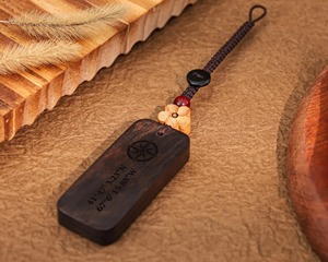 Matte Finish Wooden <b>Key</b> Chains Non Glossy Wooden <b>Key</b> Chains Solid Color Wooden <b>Key</b> Chains <b>Custom</b> Factory Wholesale Item Use Wood - Product Image 4