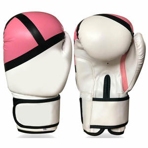 Guantes de Boxeo Rosas en Oferta, Guantes de Entrenamiento MMA para Mujer, Set de Sparring Personalizable con Cualquier Logotipo o Nombre - Product Image 1
