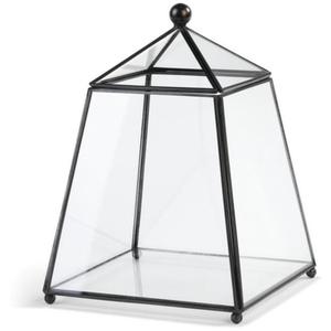 Magnifique terrarium en verre cristal pour plantes succulentes, mousse et plantes aériennes – Contenant artistique transparent pour une décoration intérieure moderne - Product Image 4