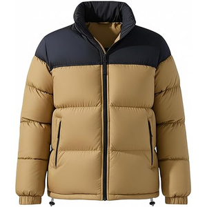 <b>men</b> insulated padded <b>jacket</b> winter coat quilted <b>mens</b> winter <b>jacket</b> hooded insulated padded coat <b>men</b> padded winter coat - Product Image 1