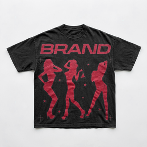 Camisetas Personalizables para Hombre, 100% Algodón Grueso, Impresión Serigráfica, Transpirables, Ecológicas, con Logotipo y Patrón de Letras Personalizados - Product Image 1