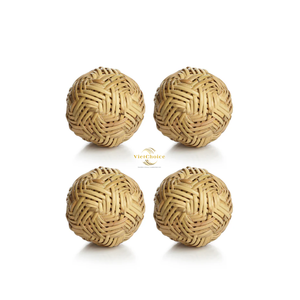 Boules de rotin de qualité supérieure, faites à la main, naturelles, décoratives, pour remplir les vases, pour la distribution en gros - Product Image 4