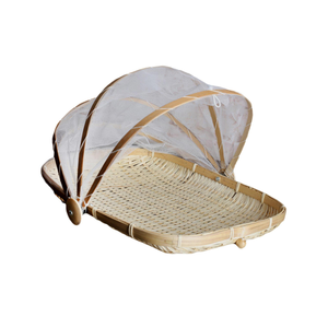 VIETCHOICE Vietnam Cesta de Almacenamiento de Bambú Ecológica y Duradera a Precio Económico para Verduras/Frutas/Pan de Alta Calidad - Product Image 3