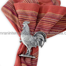 Porte-serviettes en agate naturelle blanche avec bordure en or Décoration de table élégante pour mariages Hôtels Maisons Restaurants - Product Image 4