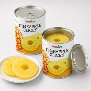 Piña Enlatada en Jugo Natural de Piña, Precio Competitivo, Más Vendida, Empacada en Latas de Varios Tamaños - Product Image 3