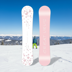 Ensemble de <span class=keywords><strong>snowboard</strong></span> élégant en fibre de carbone avec noyau en bois de peuplier pour femmes, idéal pour le <span class=keywords><strong>freestyle</strong></span> tout-terrain et le <span class=keywords><strong>park</strong></span>. - Product Image 1