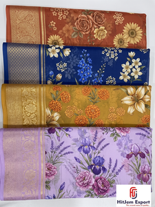 Premium Digital Printed Polyester Fabric Manufacturer Soft Fashion Textile for Apparel Garments and Designer Wear - Product Image 6