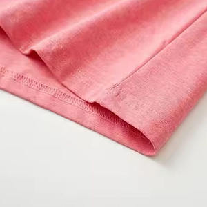 Camiseta de Manga Corta para Hombre, Cuello Redondo, Color Rosa, Tejido de Punto, Corte Regular, 100% Algodón Jersey - Product Image 5