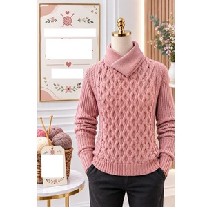 Pulls 100% acrylique ou coton, calibre 12, pour femmes, très tendance, style décontracté, pour la saison hivernale, fournisseur du Bangladesh. - Product Image 5