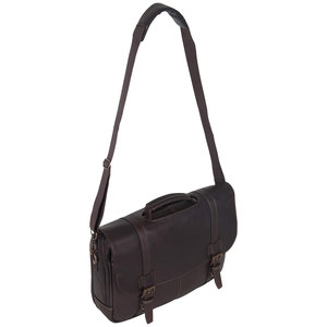 Sac pour ordinateur portable homme/femme, dernier design tendance, plusieurs compartiments spacieux, poches intérieures multiples, cuir véritable, léger, imperméable. - Product Image 3
