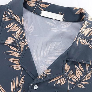 Holiday Men Hawaiian <b>Shirt</b> Short Sleeve Colorful Floral Pattern <b>Shirt</b> For Beach Travel Vacation Resort And <b>Parties</b> - Product Image 5