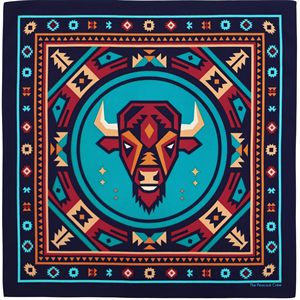 High Quality Custom Cotton Bandana 22 Inch Printed Square Handkerchief Streetwear Outdoor <b>Accessories</b> - Product Image 3