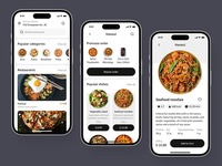 Développement d'une application mobile intelligente de livraison de repas multi-restaurants avec panneau d'administration pour une gestion des commandes fluide, version Internet, en stock