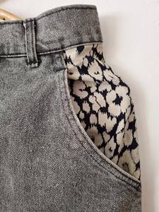 GRACE COLLECTION Women's <b>Denim</b> Cardigan Regular Fit Pencil Silhouette Winter Casual Eco-Friendly Breathable Quick Dry - Product Image 3