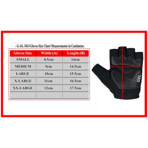 Cycling Gloves Gel Padded Half Finger Printing Breathable <b>Light</b> Weight Bicycle Workout Biking Finger Less Gloves - Product Image 6