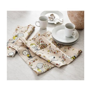 2024 Trendy Embroidered 24x24cm 100% Cotton Hydrophilic Super Soft Absorbent Fast <b>Drying</b> Cleaning Golf Microfiber Kitchen <b>Towels</b> - Product Image 6