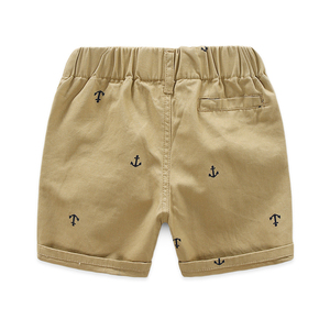 Shorts pour hommes à taille élastique avec cordon de serrage, ourlet côtelé, taille mi-haute, en tricot uni, séchage rapide, confortables et décontractés - Product Image 6