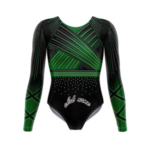 Women Long Sleeves Diamond Bodycon Jumpsuits Stage Performance Dance Wear Festival Outfit <b>Sexy</b> Party <b>Leotard</b> Rhinestone Bodysuit - Product Image 3