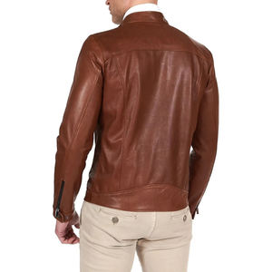 Chaqueta de Cuero para Hombre de Buena Calidad, Totalmente Personalizable, de Alta Gama, Antiarrugas, con Calidad Premium - Product Image 6