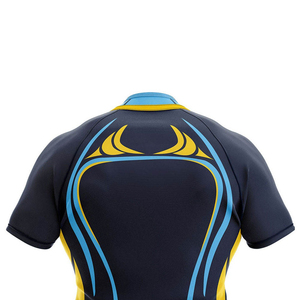 Maillot de rugby haut de gamme personnalisable avec logo d'équipe, léger, respirant, extensible dans quatre directions, anti-humidité, vêtement de sport pour - Product Image 3