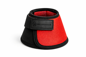 Custom Luxury Horse Bell Boots with Polymer Beads Soak Therapy Breathable Neoprene Hoof Protection Boots with <b>Velcro</b> <b>Strap</b> Logo - Product Image 4