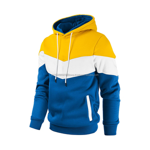 Sweat-shirts personnalisés 100 % coton pour hommes – Col double épaisseur, logo frontal, motif uni, coupe oversize pour l'été - Product Image 3