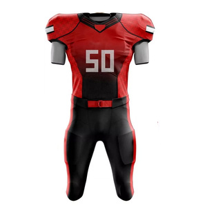 Conjunto de Uniforme de Fútbol Americano con Números de Jugador Personalizados, Alto Rendimiento, Comodidad y Durabilidad, Conjunto de Fútbol Americano OEM - Product Image 1