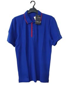 Chemises de golf pour hommes à manches courtes, en coton 100% tricoté, anti-plis, de luxe, design personnalisé, haute qualité, OEM, MOQ - Product Image 4