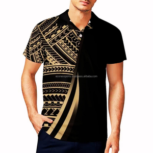 Econex Sports Logo personnalisé pour hommes, polos à manches courtes, t-shirts de golf en coton respirant, uniforme OEM de grande taille imprimé pour - Product Image 1