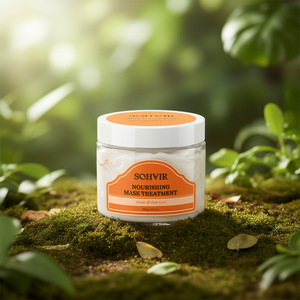 SOHAIR Crème nourrissante traitante 300g - Masque capillaire réparateur profond à l'huile d'argan coréenne pour cheveux abîmés - Product Image 3