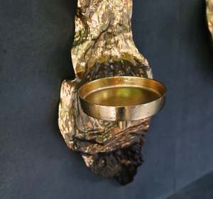 lamp is made of pure aluminium with a gold finish - this will neither <b>change</b> <b>colour</b> nor rust - Product Image 2