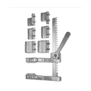 เครื่องมือผ่าตัดแบบขยายช่องท้อง รุ่นยอดนิยม Dentric Implants ขนาดสั่งทำพิเศษ พร้อมที่ดึงซี่โครงแบบแมนนวล ทำจากสแตนเลสสตีล ยี่ห้อ Burford Finochietto - Product Image 6