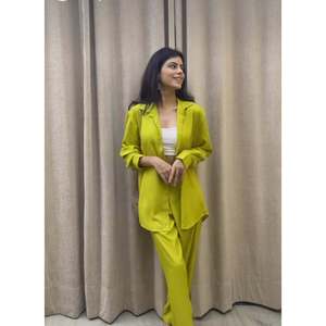 Ensemble coordonné vert néon pour femme, taille S, soldes, marque - Product Image 2