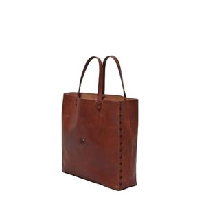 Bolso de Mano de Cuero Genuino de Diseño Simple para Mujer con Cierre de Cremallera, Impresión de Logotipo Personalizado, Impermeable y de Gran Capacidad - Precio - Product Image 1